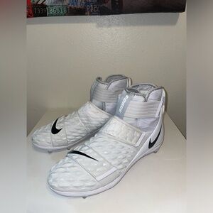 Nike Force Savage Elite 2 TD Detachable Football Cleats White CI1710-100 Size 15